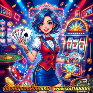 wowslot1688th เว็บสล็อตครบวงจร เล่นง่าย ได้เงินจริง อัปเดตเกมใหม่ทุกวัน